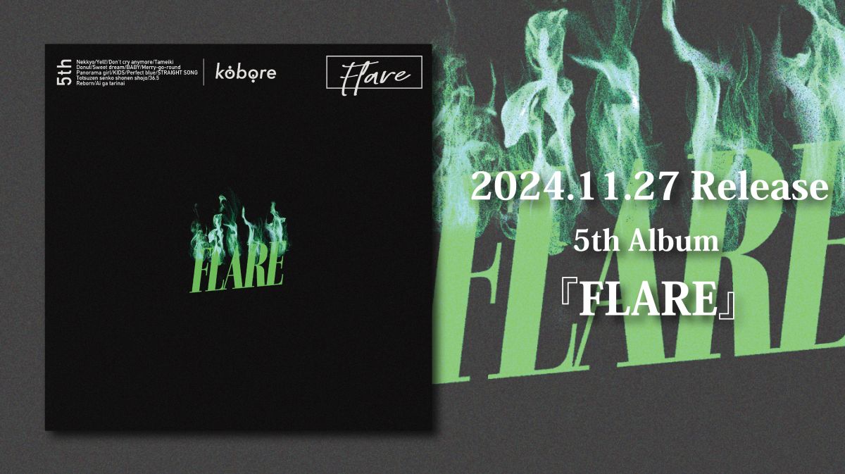 5th album「FLARE」Litlink