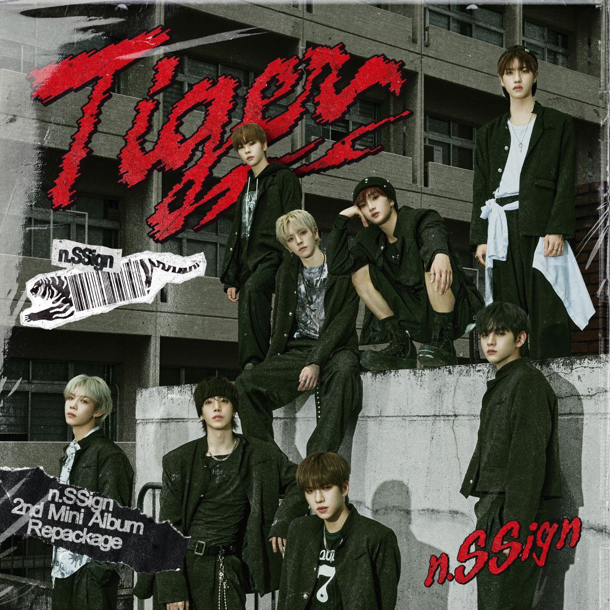 n.SSign 2nd Mini Album Repackage 'Tiger'