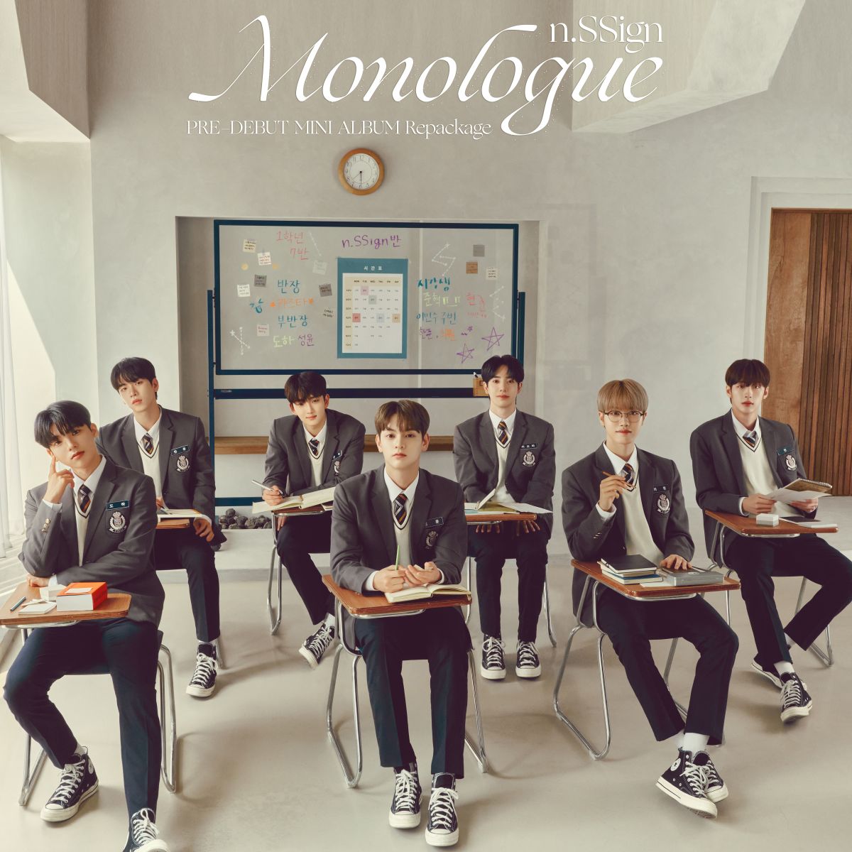 n.SSign PRE-DEBUT MINI ALBUM Repackage ‘Monologue’