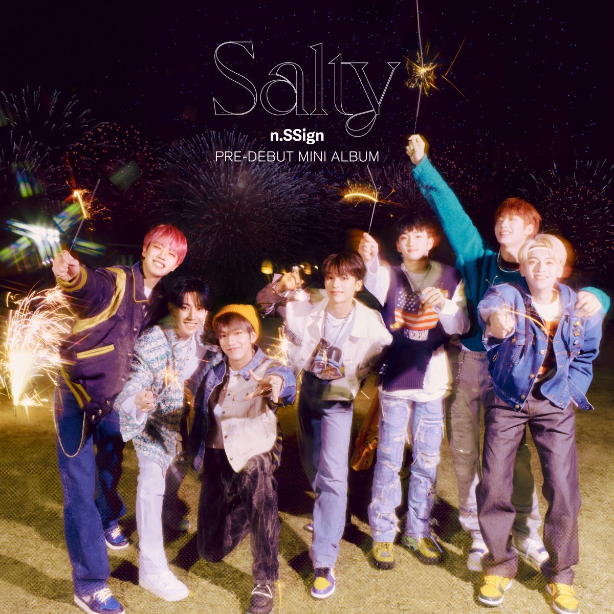 n.SSign PRE-DEBUT MINI ALBUM 'SALTY'｜ALBUM｜n.SSign｜n.SSign