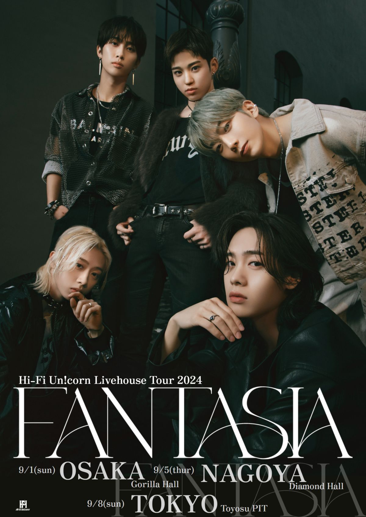 本日18:00より「Hi-Fi Un!corn Livehouse Tour 2024 ～FANTASIA～」RaSiDo2次先行受付スタート！｜  Hi-Fi Un!corn｜Hi-Fi Un!corn JAPAN OFFICIAL FANCLUB - RaSiDo -